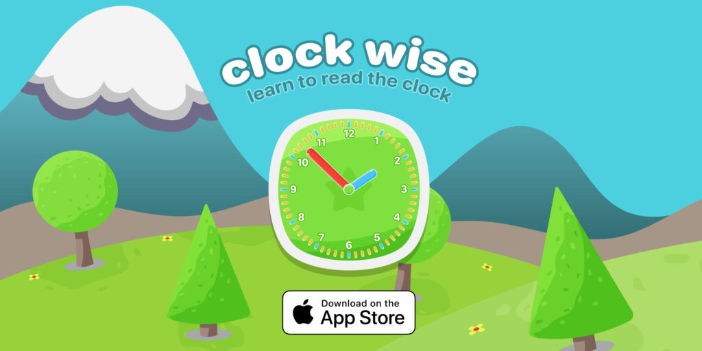 Clockwise Website Banner With App Store Badge